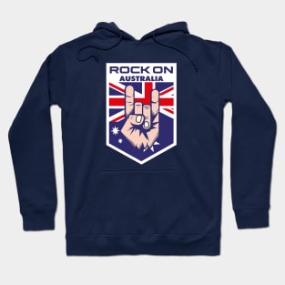 Rock On Australia State Flag Hoodie